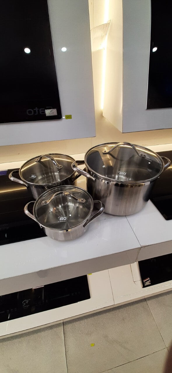 Bộ nồi inox Elo Belle 3 chiếc nhập khẩu