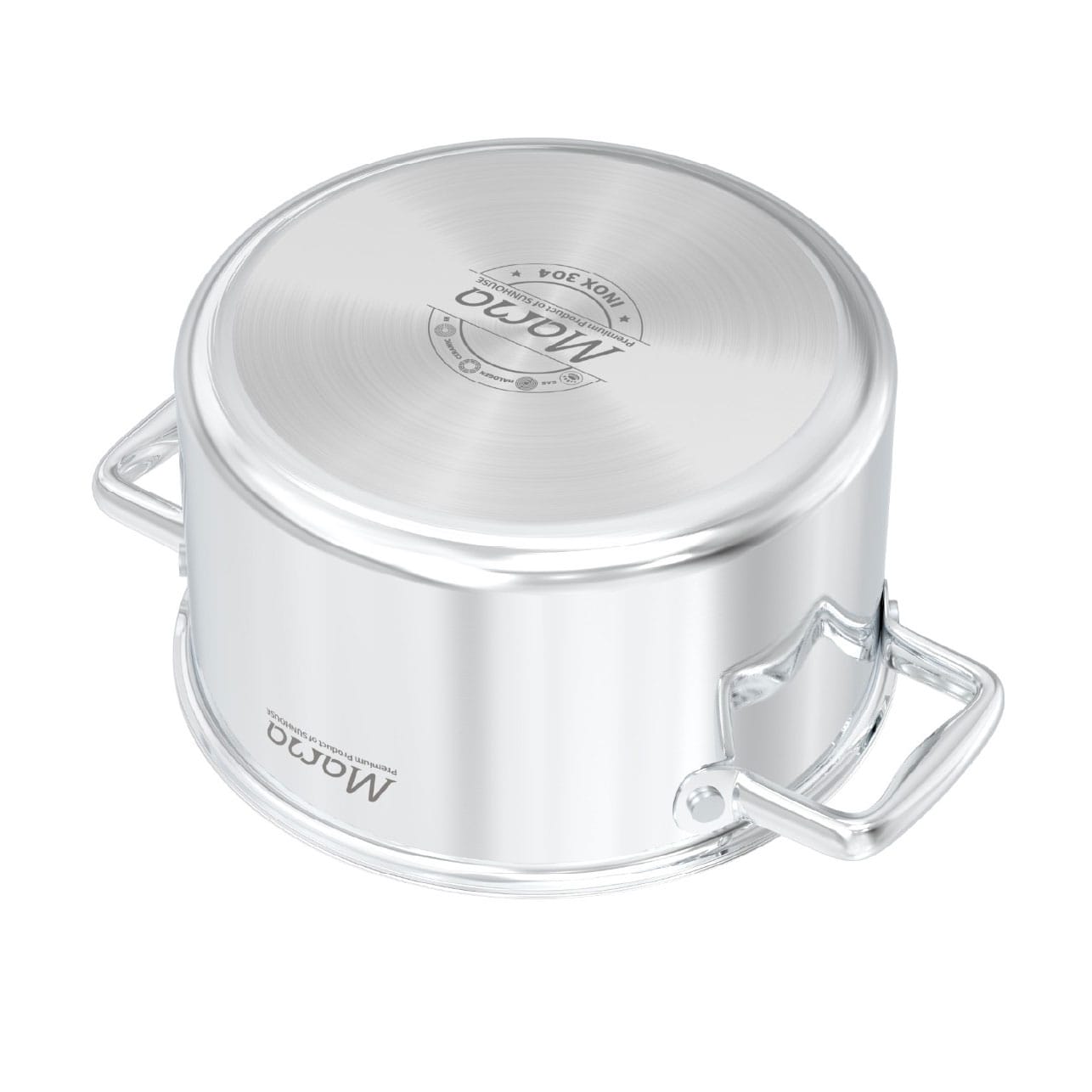 Bộ nồi chảo inox Sunhouse Mama SHG810 liền đáy